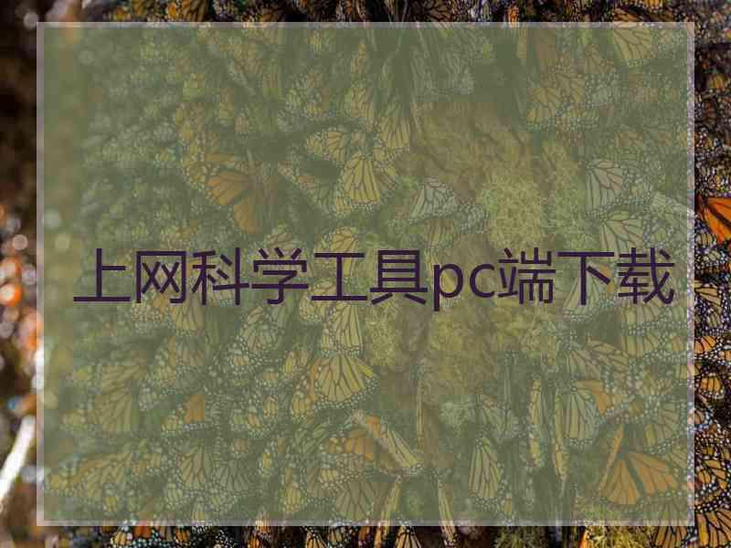 上网科学工具pc端下载