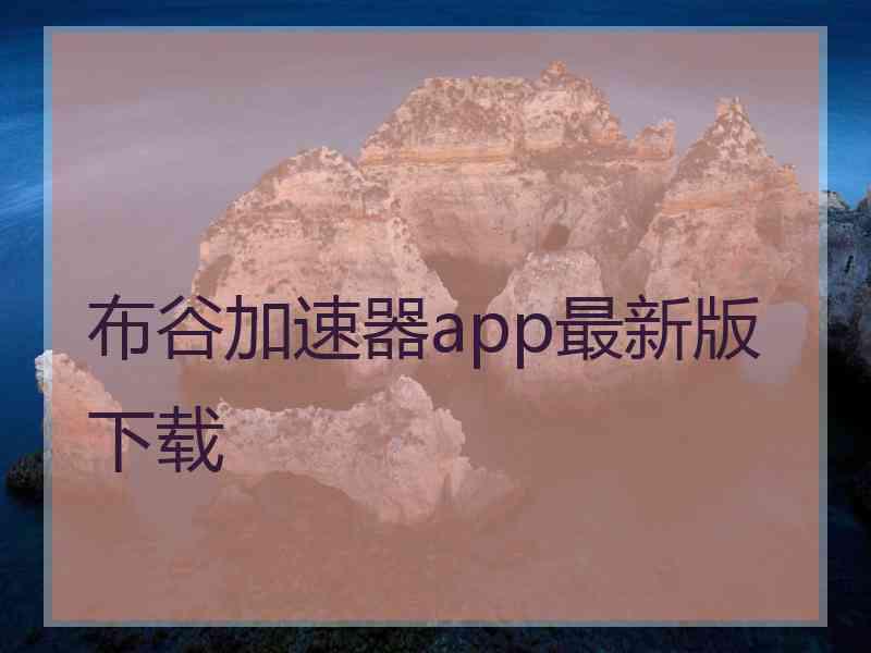 布谷加速器app最新版下载