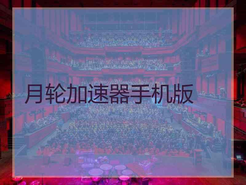 月轮加速器手机版