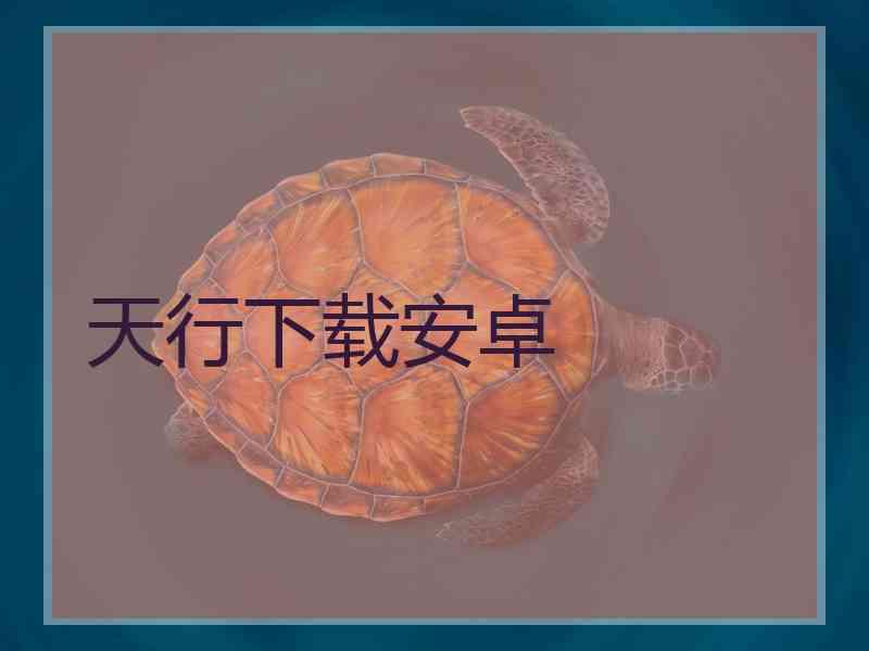 天行下载安卓