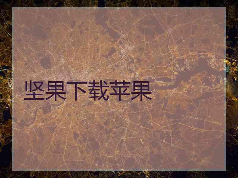 坚果下载苹果